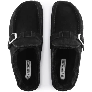 Donna Birkenstock Donna | – Buckley Shearling Suede Leather Black