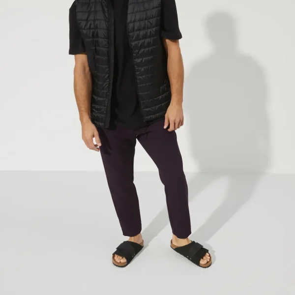 Uomo Birkenstock Uomo | – Kyoto Black, Suede Leather Nubuck