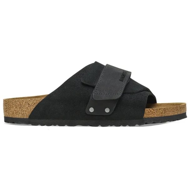 Uomo Birkenstock Uomo | – Kyoto Black, Suede Leather Nubuck