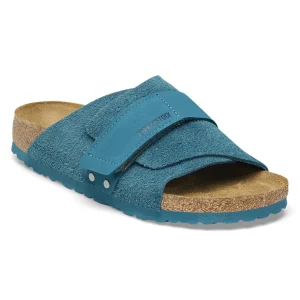 Donna Birkenstock Donna | – Kyoto Deep Turquoise, Suede Leather Nubuck