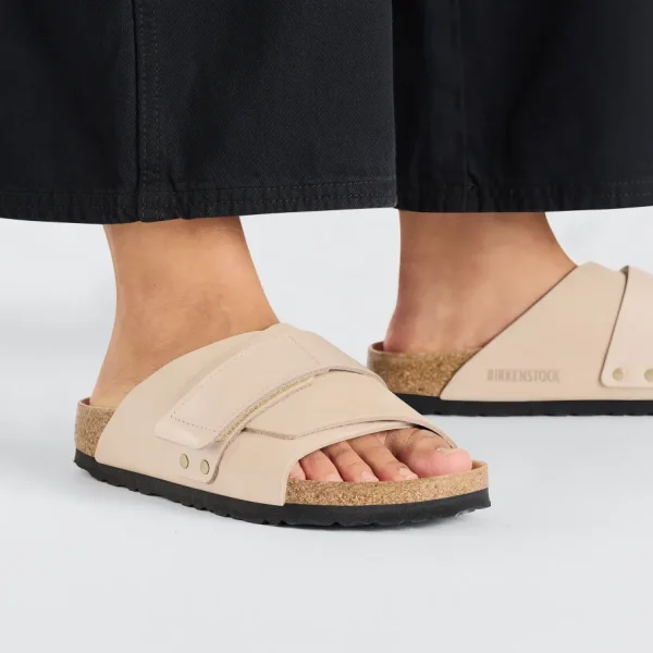 Donna Birkenstock Donna | – Kyoto New Beige, Nubuck Leather
