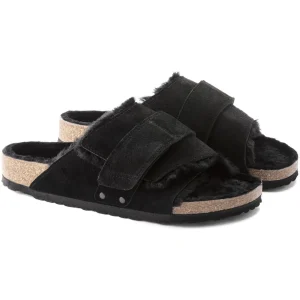 Donna Birkenstock Donna | – Kyoto Shearling Black, Suede Leather