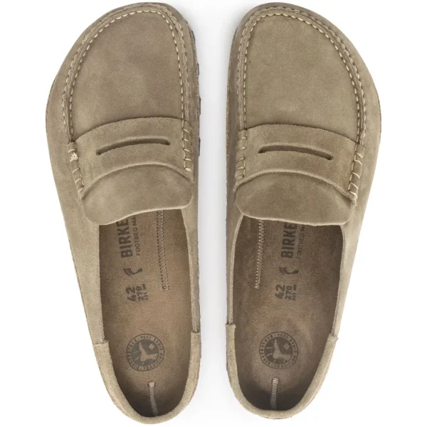 Uomo Birkenstock Uomo | – Naples Taupe, Suede Leather