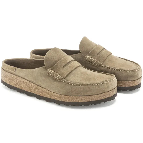 Uomo Birkenstock Uomo | – Naples Taupe, Suede Leather