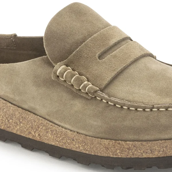 Uomo Birkenstock Uomo | – Naples Taupe, Suede Leather