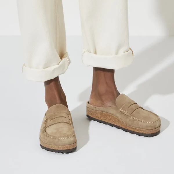 Uomo Birkenstock Uomo | – Naples Taupe, Suede Leather