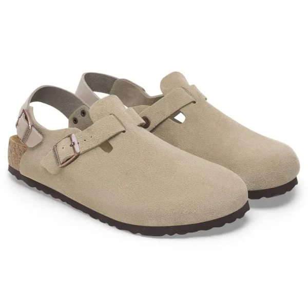 Donna Birkenstock Donna | Uomo | – Tokio Taupe, Suede Leather