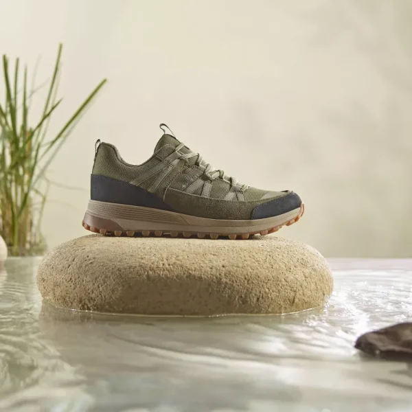Uomo Clarks Originals Uomo | – ATL Trek Run Gore-Tex Olive