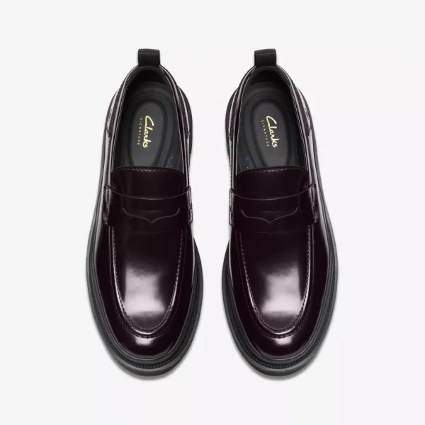 Uomo Clarks Originals Uomo | – Badell Easy Dark Burgundy