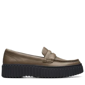 Donna Clarks Originals Donna | – Mocassino Torhill Penny Dark Olive
