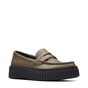 Donna Clarks Originals Donna | – Mocassino Torhill Penny Dark Olive