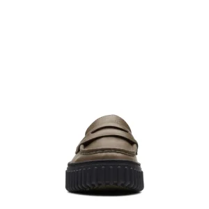 Donna Clarks Originals Donna | – Mocassino Torhill Penny Dark Olive