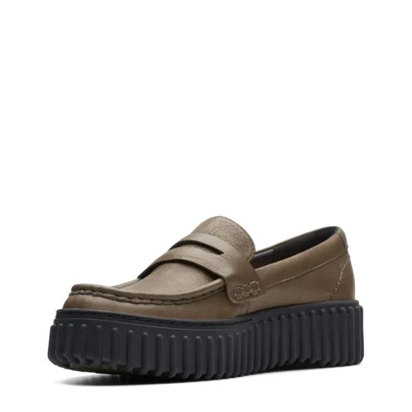 Donna Clarks Originals Donna | – Mocassino Torhill Penny Dark Olive