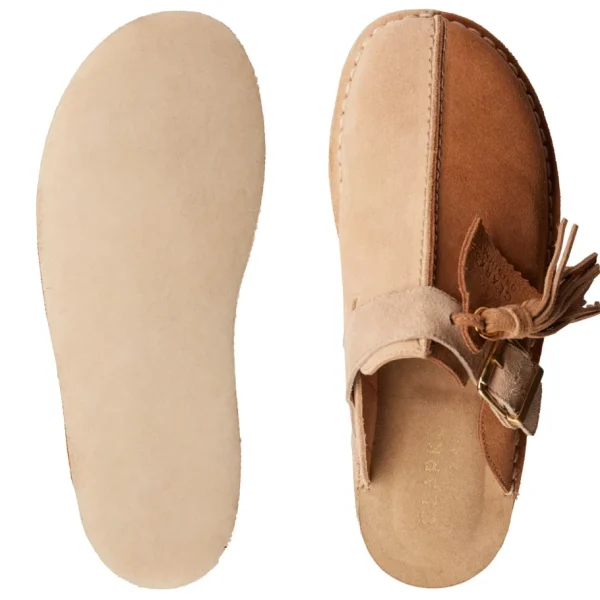 Donna Clarks Originals Donna | – Trek Mule Light Tan