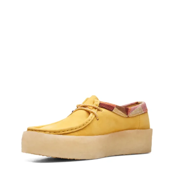 Donna Clarks Originals Donna | – Wallabee Cup Yellow Nabuk