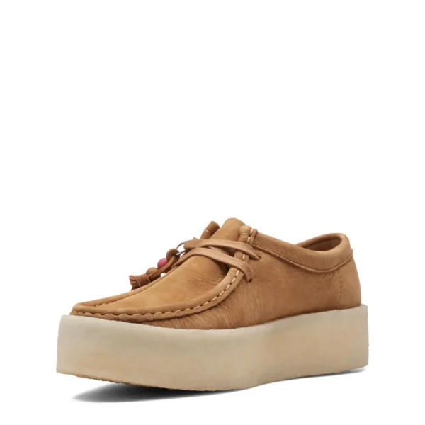 Donna Clarks Originals Donna | – Wallabee Cup Tan Nubuck
