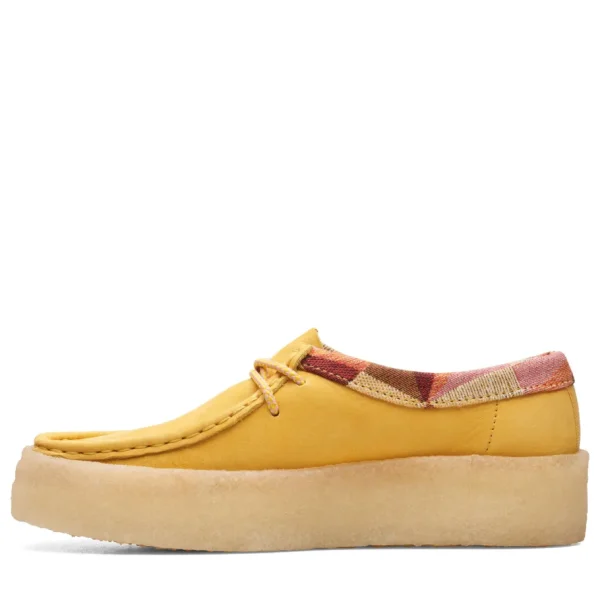 Donna Clarks Originals Donna | – Wallabee Cup Yellow Nabuk