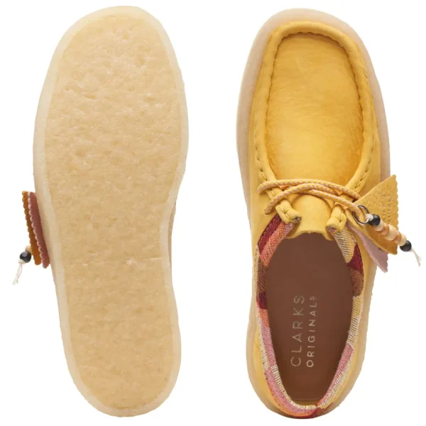 Donna Clarks Originals Donna | – Wallabee Cup Yellow Nabuk