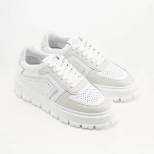 Donna Copenhagen Studios Donna | Sneaker in Pelle Bianco Crema