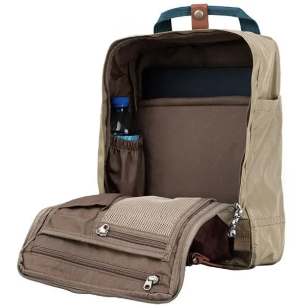 Doughnut Borsoni/Zaini | – Macaroon Glossy Bloc Beige X Maroon