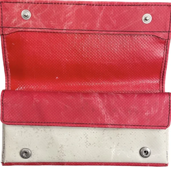 Freitag Portafogli | – F555 Caroline Rosso Grigio