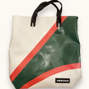 Freitag Borse | – F202 Leland Bianco, Verde e Rosso