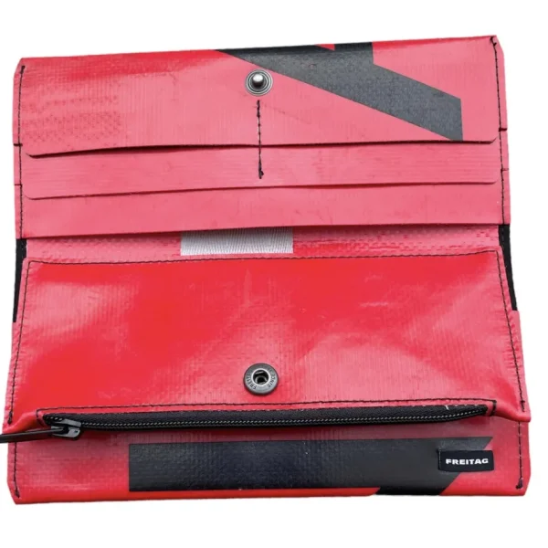 Freitag Portafogli | – F559 Penny Rosso e Nero