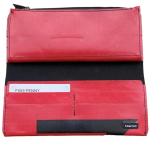 Freitag Portafogli | – F559 Penny Rosso e Nero
