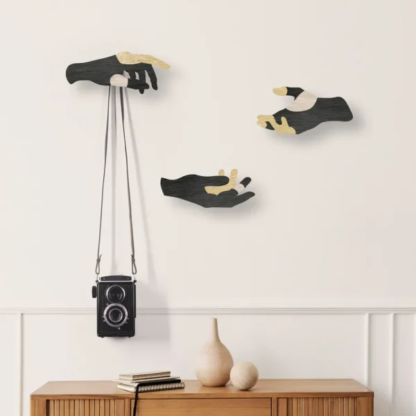 Ibride Arredo E Design | – Des Mains Habiles Set di 3 Appendiabiti