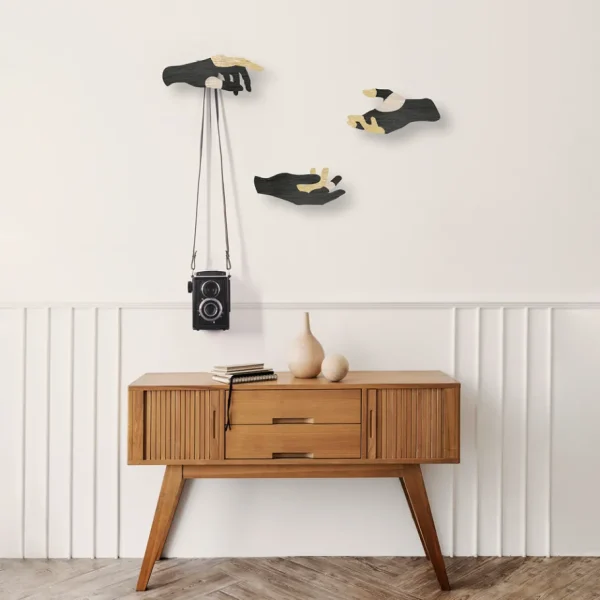 Ibride Arredo E Design | – Des Mains Habiles Set di 3 Appendiabiti