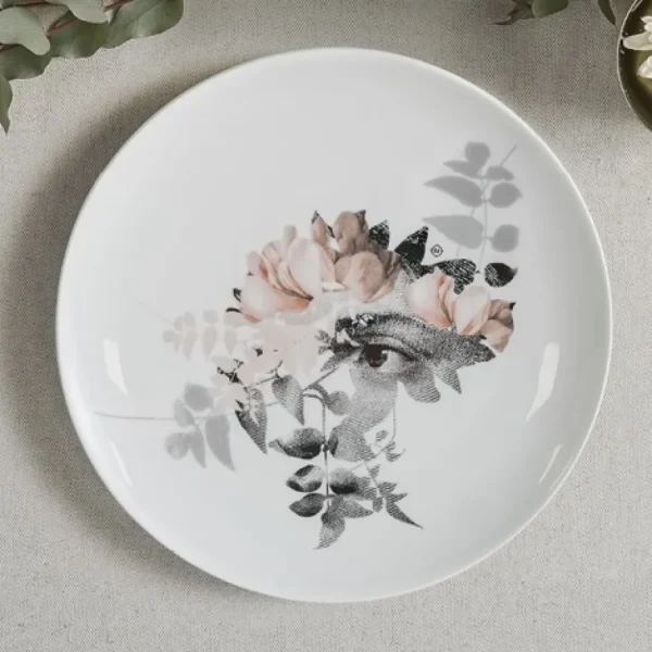 Ibride Arredo E Design | Tavola E Cucina | – Set 2 Piatti Porcellana Alhambra