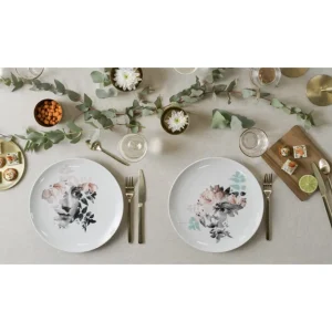 Ibride Arredo E Design | Tavola E Cucina | – Set 2 Piatti Porcellana Alhambra