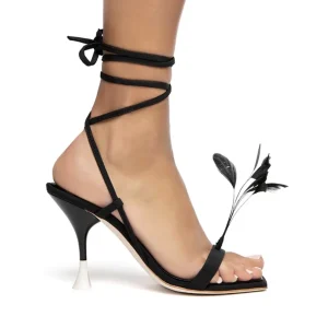 Donna 3JUIN Donna | – Sandalo Kimi Crepe Black