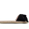 Donna Manebí Donna | Manebi – Sandals with Bow – Hamptons – Black