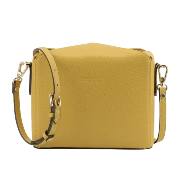 Pourchet Paris Borse | – Borsa Cassetta Tolie Portè èpaule Jaune