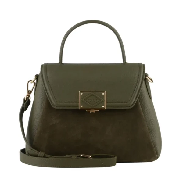 Pourchet Paris Borse | – Carat Nubuck Kaki