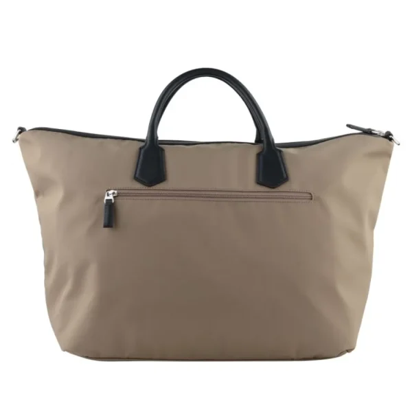 Pourchet Paris Borse | Borsoni/Zaini | – Daily Travel Bag Taupe/Marine