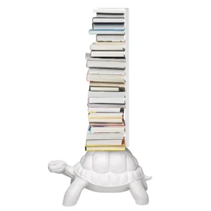 Qeeboo Arredo E Design | – Turtle Carry Bookcase White