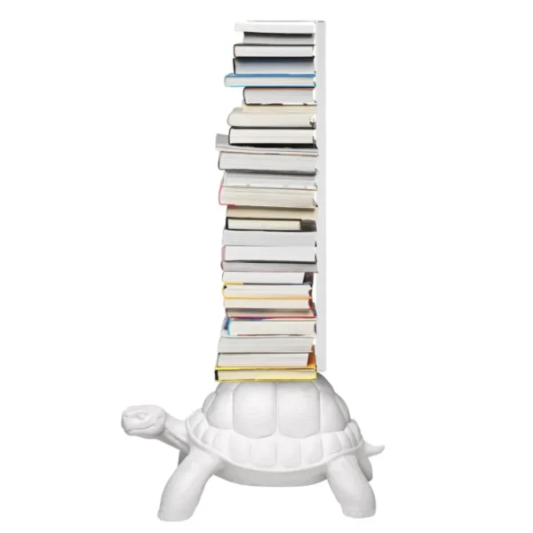 Qeeboo Arredo E Design | – Turtle Carry Bookcase White