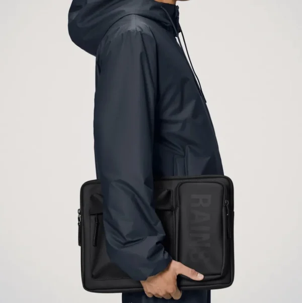 Rains Beauty/Pochette | – Texel Laptop Case 15″/16″ Black