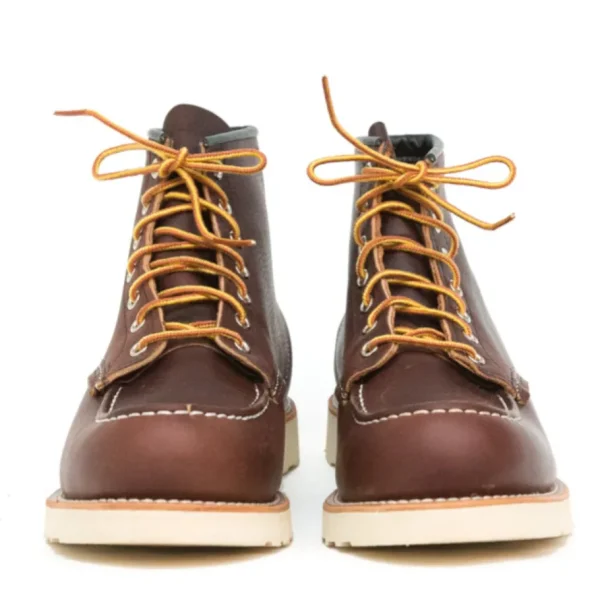 Uomo Red Wing Uomo | Shoes Man Classic Moc Brown Moc Toe
