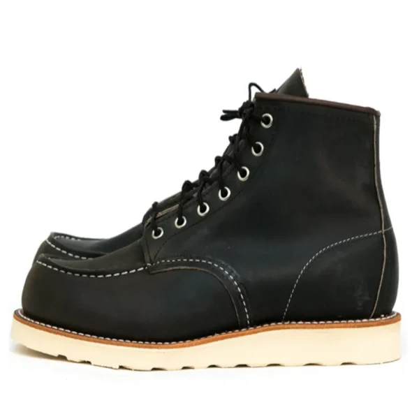 Uomo Red Wing Uomo | Shoes Man Classic Moc Charcoal