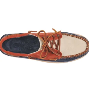 Uomo Sebago Uomo | – Keuka Campsides Blue DK Denim Brandy Birch