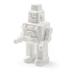 Seletti Arredo E Design | – Il Mio Robot in Porcellana “Memorabilia” cm.17,4×12,4×30 ART 10446