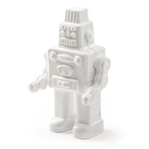 Seletti Arredo E Design | – Il Mio Robot in Porcellana “Memorabilia” cm.17,4×12,4×30 ART 10446