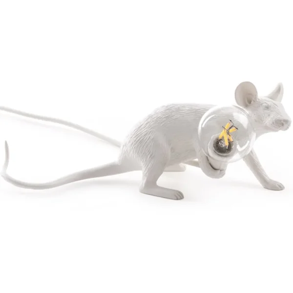Seletti Arredo E Design | – Lampa in resina “Mouse Lamp Lop Ex” cm.6,2×21 h. 8,1 steso USBART 15222