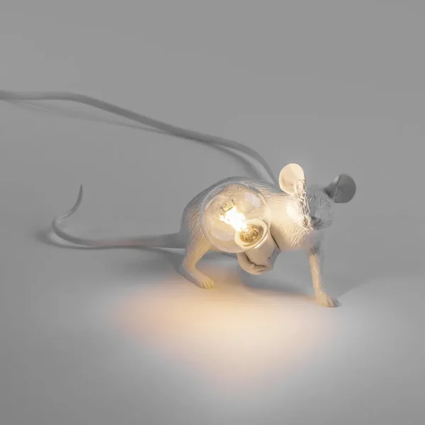 Seletti Arredo E Design | – Lampa in resina “Mouse Lamp Lop Ex” cm.6,2×21 h. 8,1 steso USBART 15222