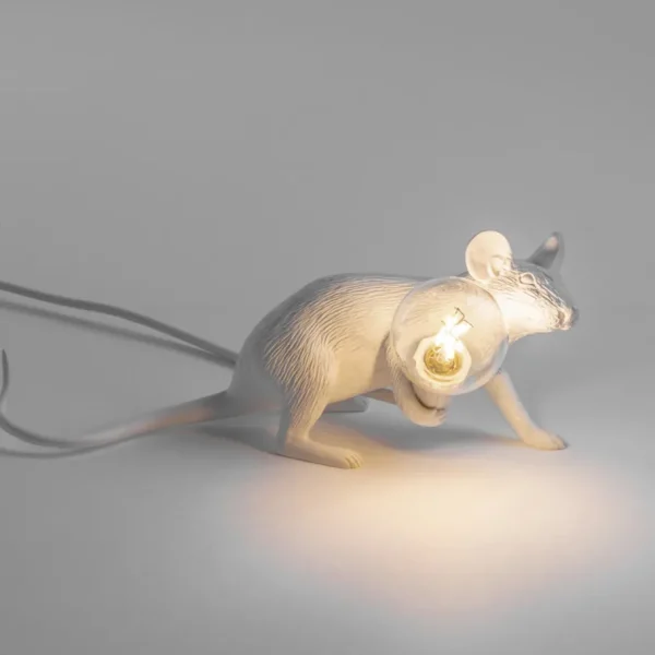 Seletti Arredo E Design | – Lampa in resina “Mouse Lamp Lop Ex” cm.6,2×21 h. 8,1 steso USBART 15222
