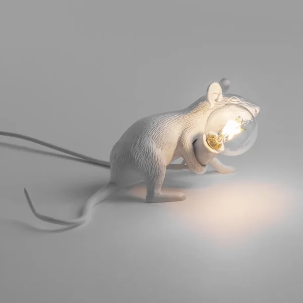 Seletti Arredo E Design | – Lampa in resina “Mouse Lamp Lop Ex” cm.6,2×21 h. 8,1 steso USBART 15222