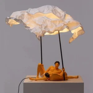 Seletti Arredo E Design | – Lampada in Resina e Metallo “Love is a Verb-Lea & Tony” cm. 35×31 h. 45 ART 09021